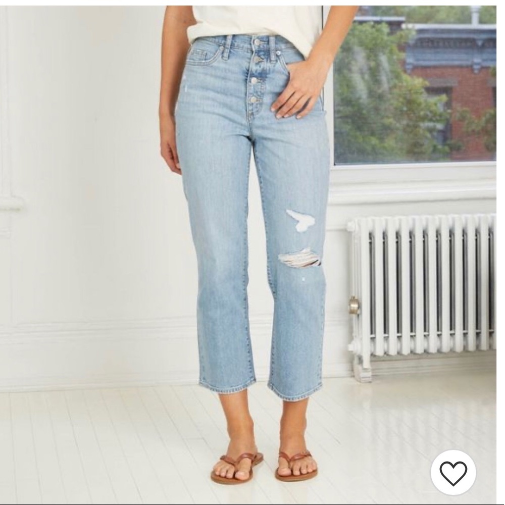 High-Rise Vintage Straight Jeans /Universal Thread